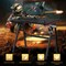 Costway Gaming Desk Home Office PC Table Computer Desk with Cup Holder & Headphone Hook
